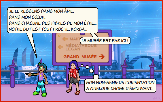 Soyez gentils avec Jovy, achetez-lui un sens de l'orientation. Et un sens de l'observation, également.