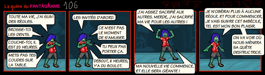 Korba a été traumatisé par cette fois où il voulait s'habiller en hot dog et sa mère a dit non.