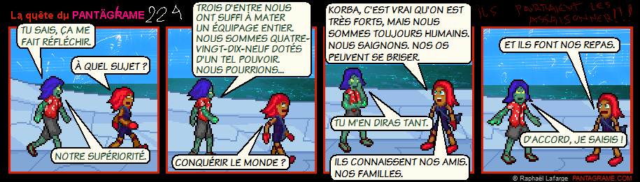 En un éclair, Korba est passé de "Je vis pour servir" à "ANARCHIE !". La seule chose qu'il lui restait à faire à partir de là, c'était de se transformer en tyran du dimanche.