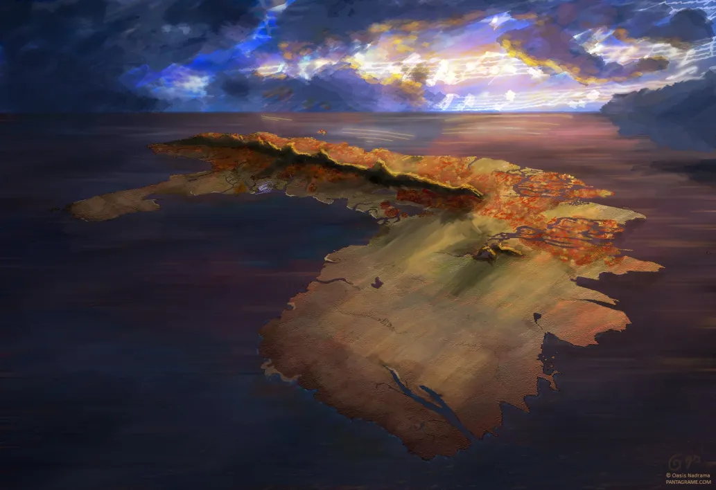Illustration - Nadrama Island